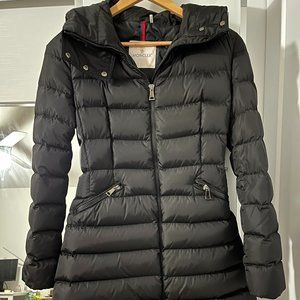 Authentic Moncler Flammette Down jacket size 0 Black